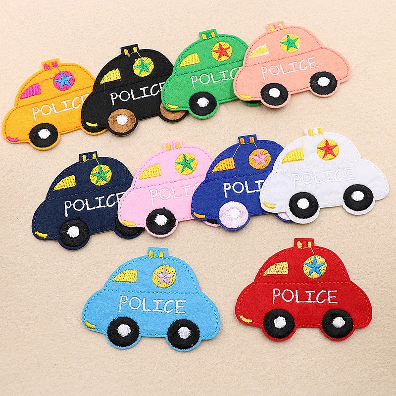 
GUGUTREE one set embroidery car patch cartoon patches badges applique patches for clothing XW-222 