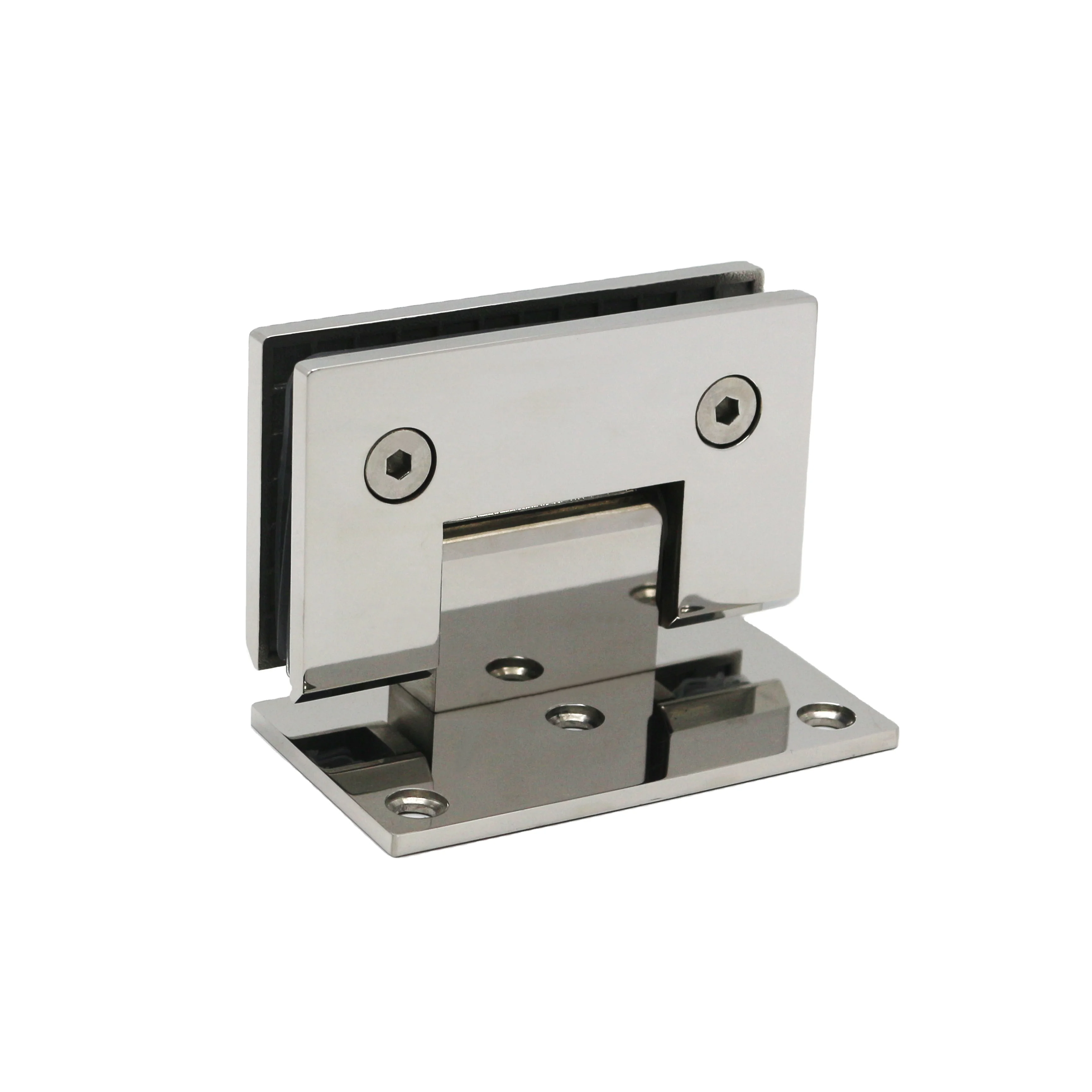 Heavy Duty Nickel Brushed Stainless Steel Square Bathroom