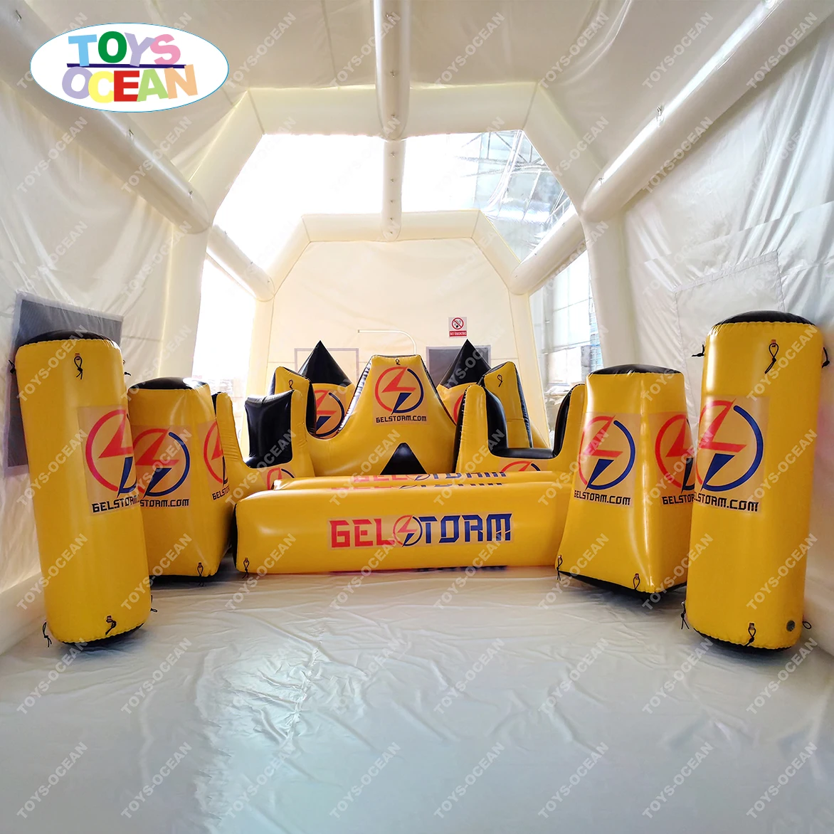 Hot Sale Cheap Paintball Bunker Paintball Obstacles Game Inflatable
