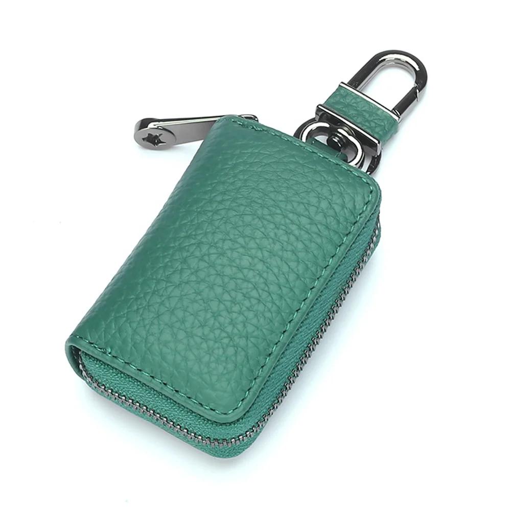 

High Quality Car Key Holder Bag Key Leather Wallet For Men and Women Waist Hanging Key Bag