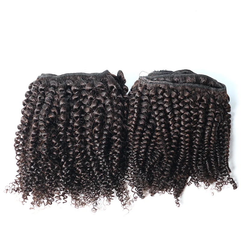 

Factory price virgin human hair kinky curly bundle with indian hair