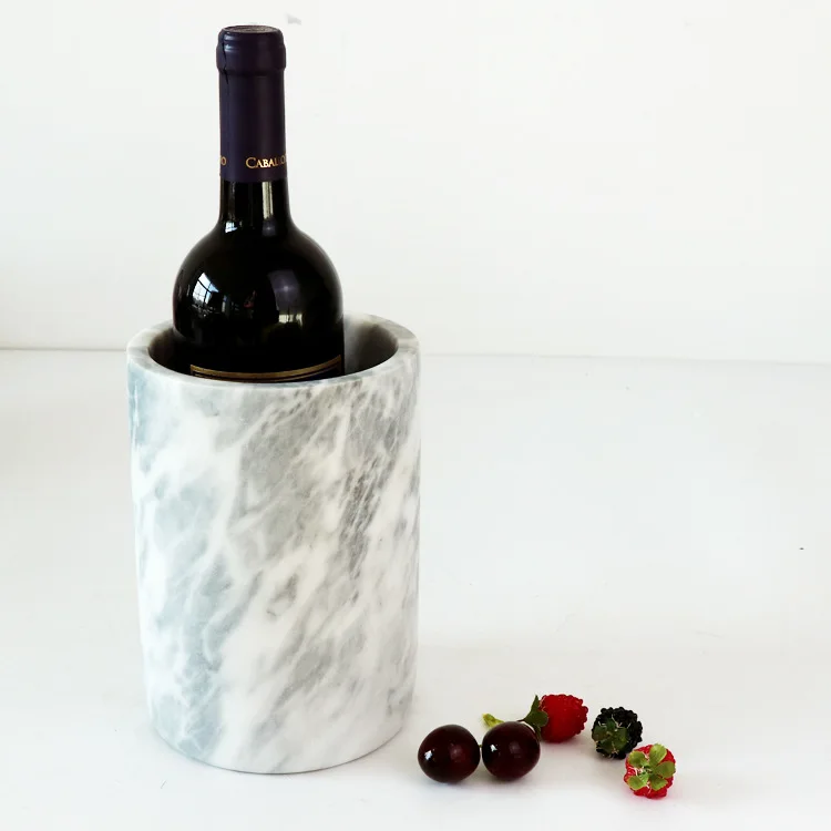 Natura Marble Wine Ice Bottle Cooler Granite Wine Chiller Stone Bucket For Champagne Buy Ice