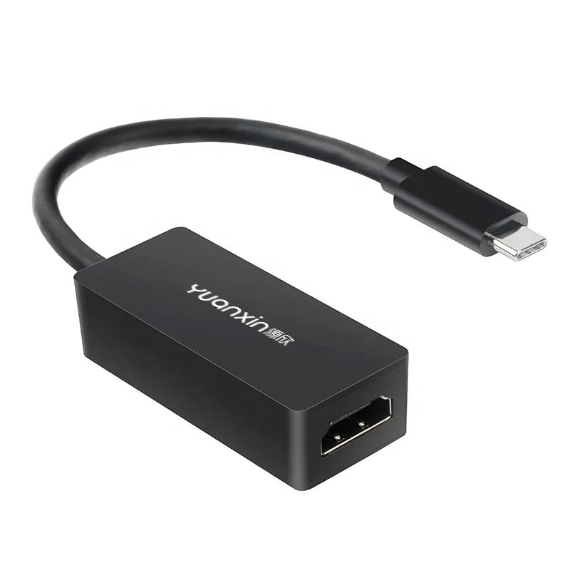 

ABS Type C Converter 30Hz 60Hz HD-MI USB c Adapter Type-c to HDMI Adapter, Black