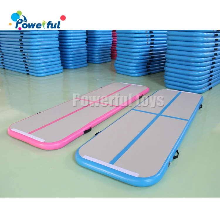 Customized size jump air track air mat for gymnastics
