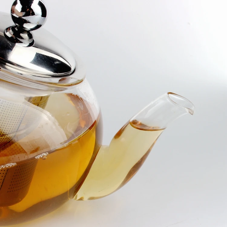 Wholesale Borosilicate Glass Teapot With Tea Infuser,Reusable Heat