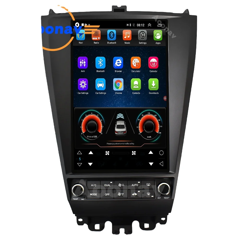 

Car Tesla HD touch screen DSP unit android GPS Multimedia stereo player For Honda accord 7 2003-2007 Support Can-Bus