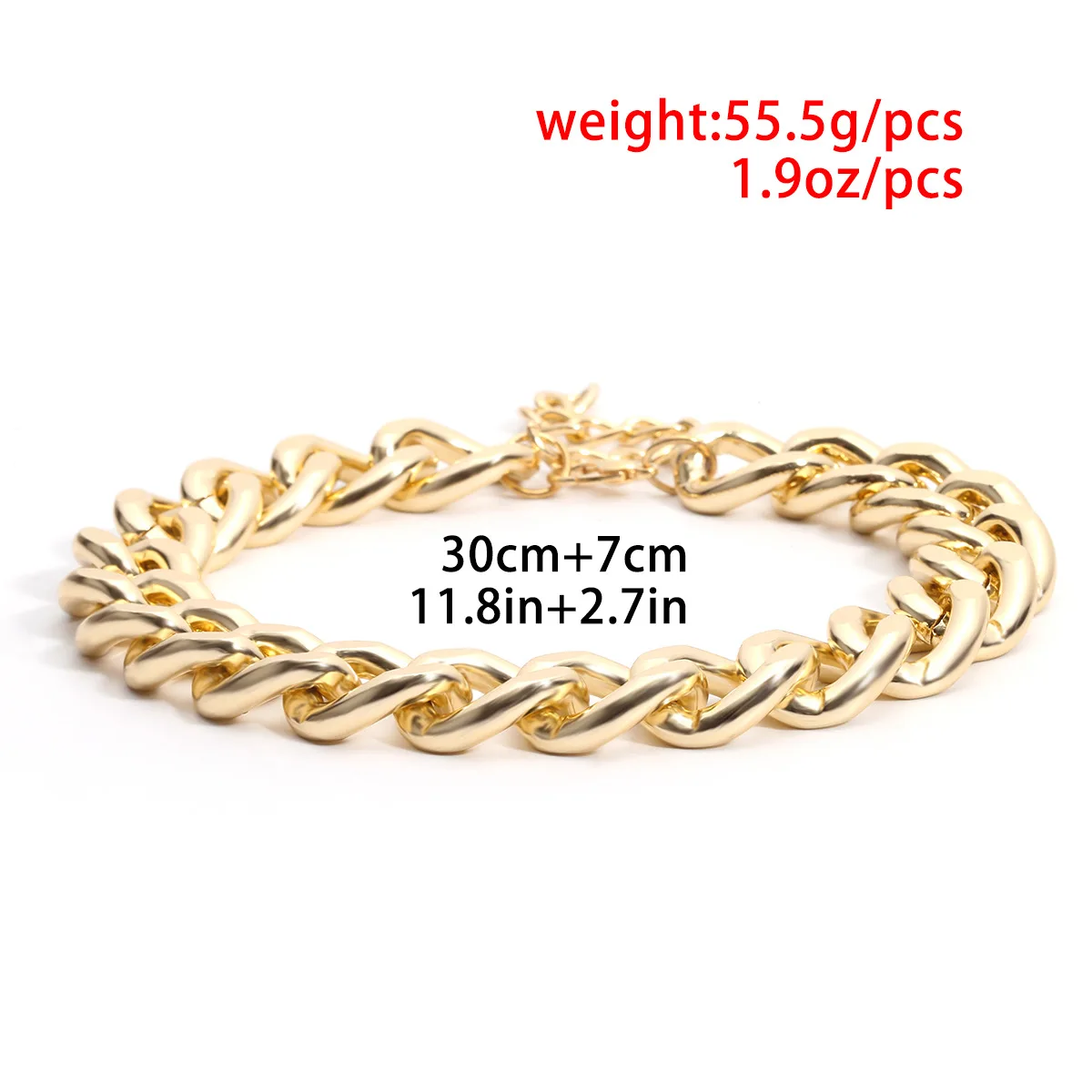 generic Necklace Chunky Curb Chain Choker Printed Short Clavicle Necklaces  Collar Jewelry (Metal Color : Gold Color) (A Gold Color) : :  Clothing, Shoes & Accessories