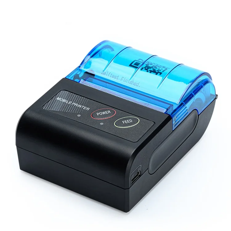 

Factory Price Mini 58mm Petite Imprimente Small Portable Mobile Pocket Wireless Blue Tooth Thermal Printer