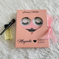 

Best waterproof liquid eyeliner 5D magnetic eyelashes magnetic eyeliner and remover kit