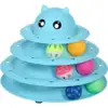 3 Level Towers Tracks Roller Interactive Kitten Fun Mental Physical Exercise Cat Toy