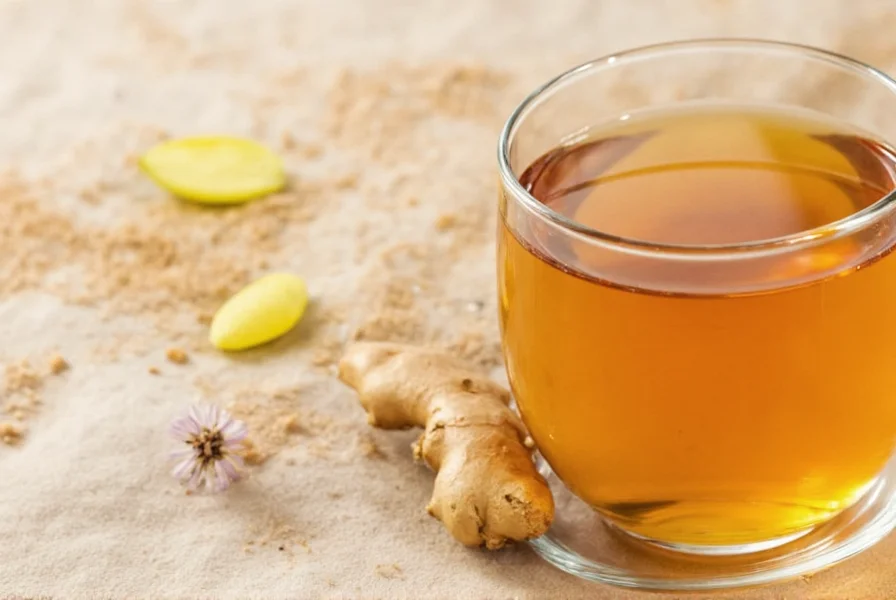 ginger tea for throat pain