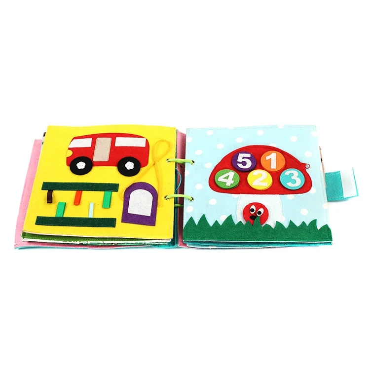 
Bulk wholesale high quality puzzle felt cloth baby soft paper 