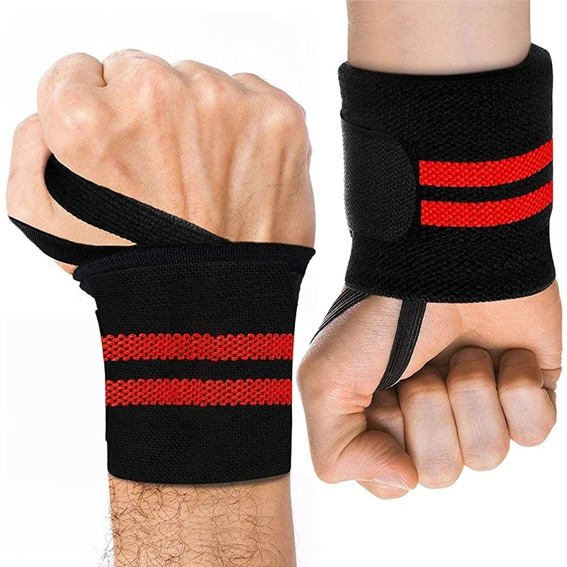 

Wholesale Fitness Adjustable Wrist Straps Cross Training Weight Lifting Wrist Straps, Pink/red/yellow/white/blue/black/gray or custom color