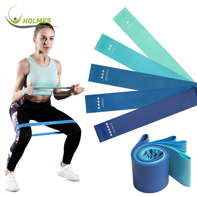 

latex fitness band small size resistance loop, Green+grey/custom