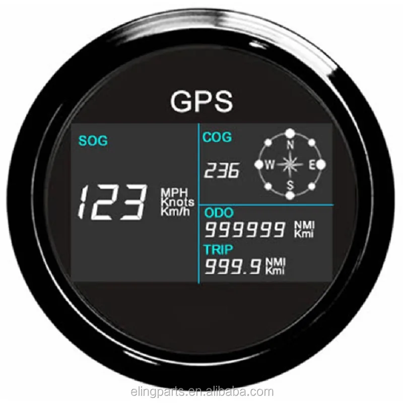 ELING GPS Geschwindigkeitssensor Antenne für GPS Tachometer 