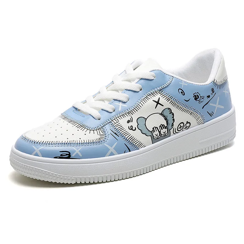 

New Summer Fashion Sneakers Trend Printing Sneakers Men, 2 colors