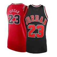 

New Custom Embroidered Men's Bull #23 Jordan Black Basketball Jerseys/shorts