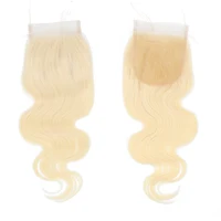 

TOP Quality Hair Body Wave 613#Honey Blonde Long Lace Closure, Swiss Lace Closure