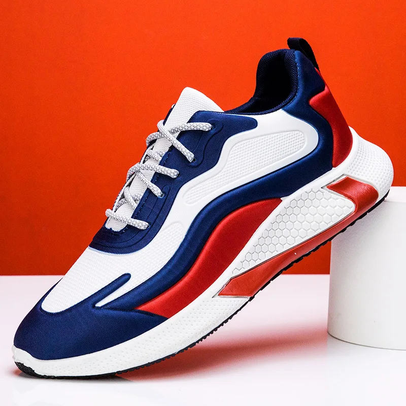 

Men's wholesale sports shoes 2021 autumn and winter new running shoes men's fashion Korean style breathable casual men's shoes, Custom colors