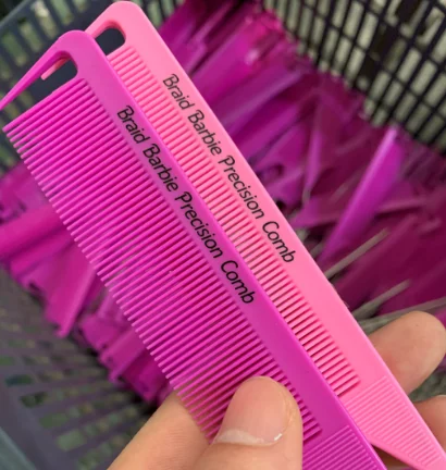 

hot selling customized 2020 HOT SALE ABS MATERIAL CARBON FIBRE COMB, Customized color