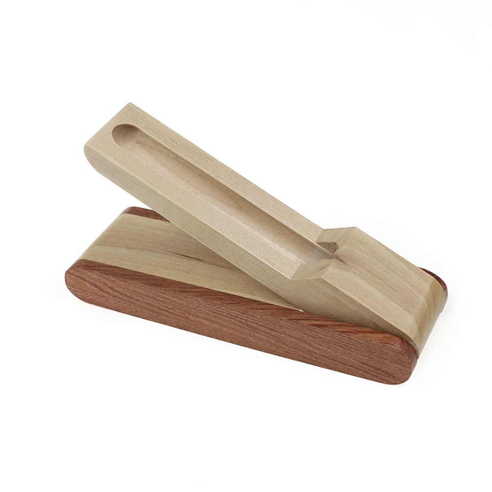 

Hot Sale Wooden Pen Display Luxury Pen Box Wood Pen Holder with Custom Logo for Luxury Souvenir Gift