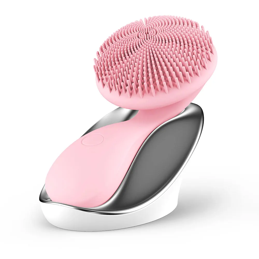 

Wireless charging Silicone Face Exfoliate Brush Face Cleansing Brush