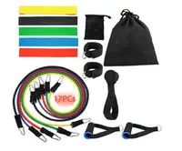 

High Quality Latex Fitness Resistance Band kit for Legs and arm Strength Training