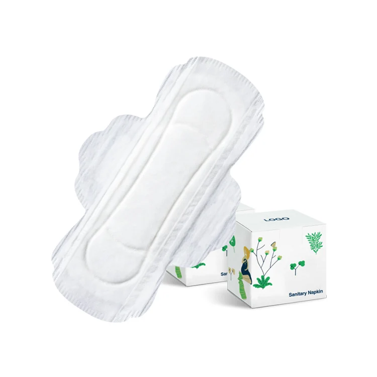

In Stock Lady Pads Wholesale Price Non-woven/Organic Cotton Sanitary Napkins 240mm