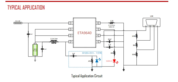 Eta9640新しいオリジナルic Esop8 5v 1a Eta9640e8a Smdブーストリチウム充電器icチップtp4056cn3795 Ip5306 Ip5303 Buy Eta9640 Ic Eta9640 Ic Esop Eta9640 Product On Alibaba Com