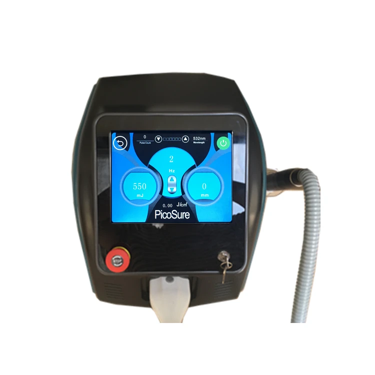 

four heads for different functions diode laser picosecond machine for tattoo removal