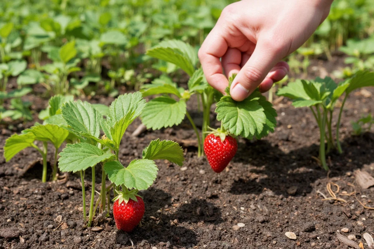 how to plant strawberry seeds