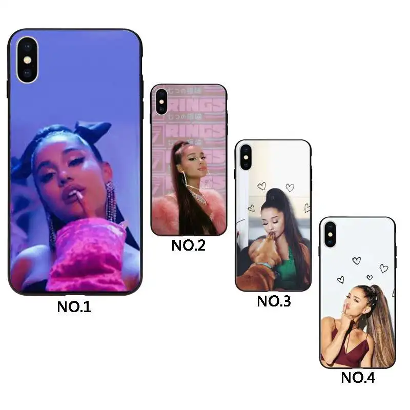 

Ariana Grande Funda mobile cover phone case for iphone 12, Black