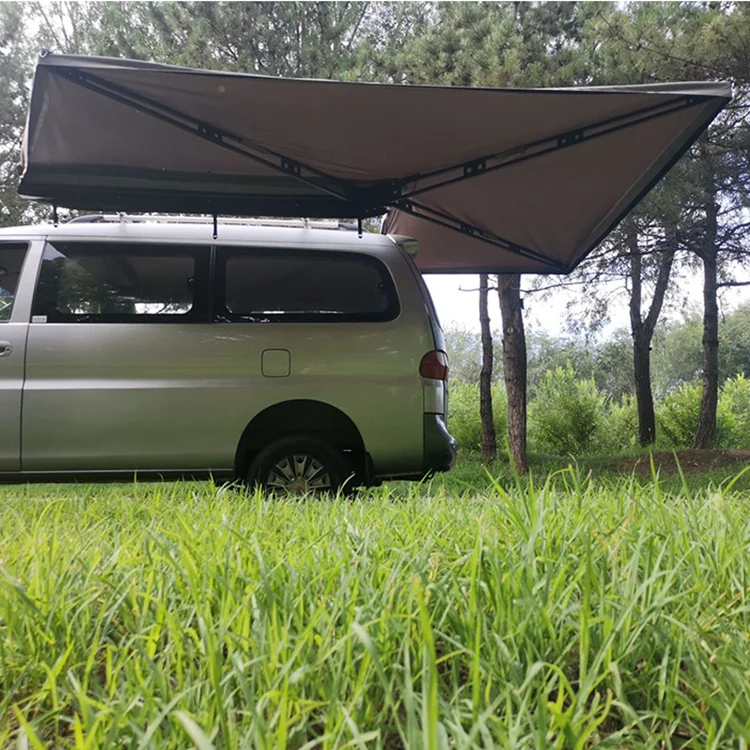 

Hot Sale Caravan Awning Roof Tent Side 270 Degree Car Awning For Car