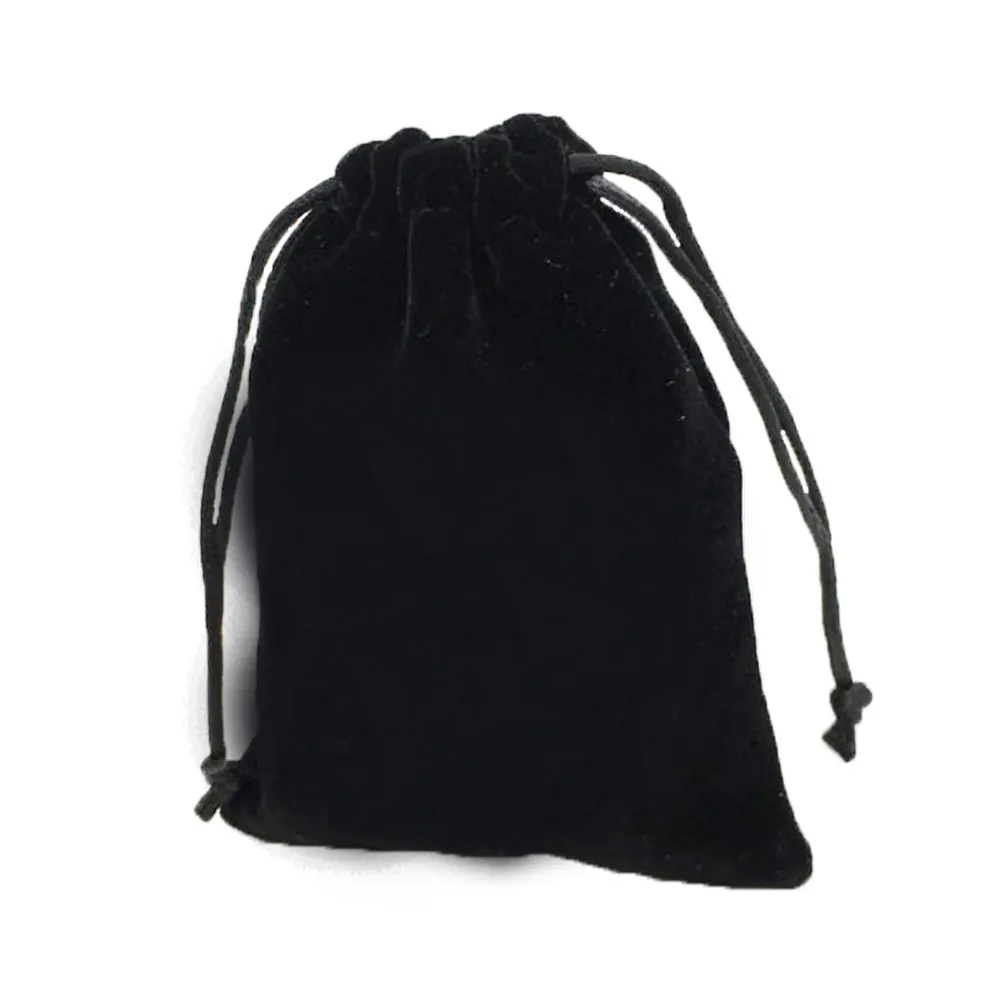 

Custom Drawstring Small Velvet Jewelry Packaging Bags, Customized color