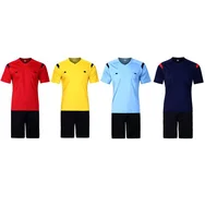 

New Soccer Jersey Professional Men Soccer Referee Uniform Thai