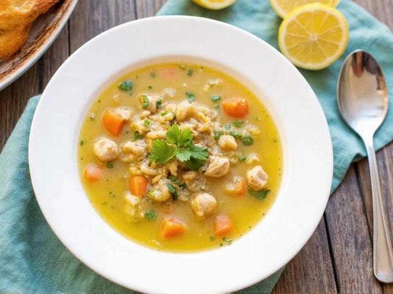 Chicken Orzo Lemon Soup: Recipe & Expert Tips