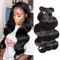 

Same day delivery Wholesale brazilian human hair Body wave bundle 100% virgin paypal accepted