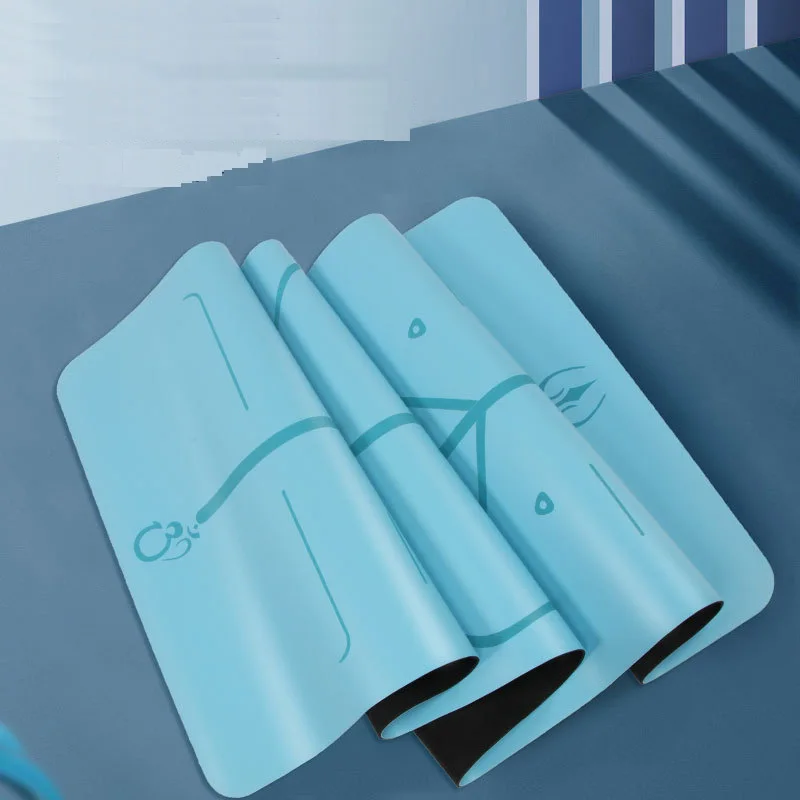 

Custom Printed Design natural rubber Non Slip Custom Printed PU yoga mat