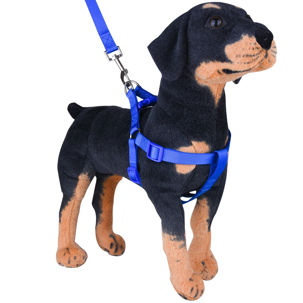 

Nylon Pet Harness No Pull Adjustable Dog Vest Classic Running Leash Strap Belt for Small and Medium Dogs