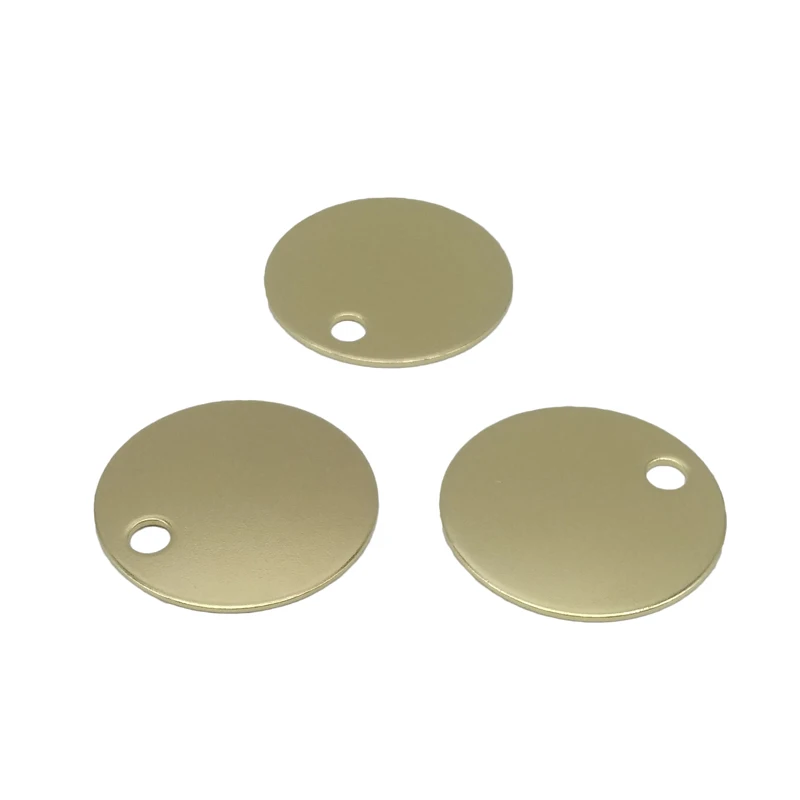 
Custom Made Brass, Copper / Metal Hang Tag With Brand Logo For Bag 