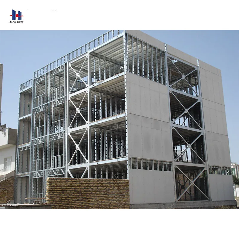 
Pests free steel structure warehouse with prefabricated office building made in china 