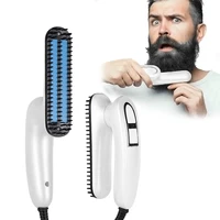 

portable hair comb for men beard straightening comb smooth out facial hair