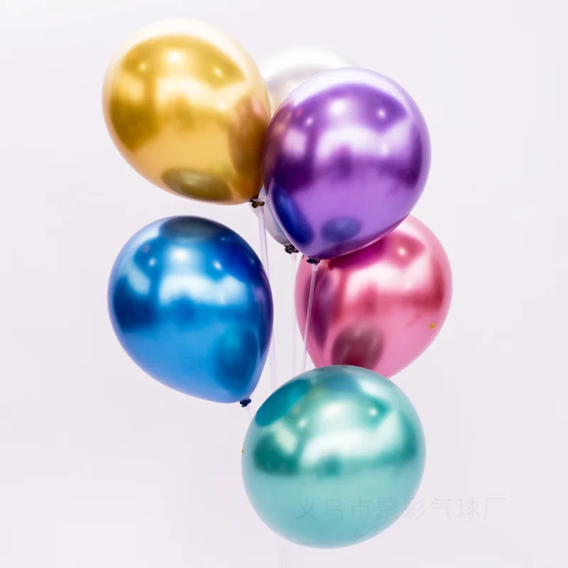 

5-36 inch metal latex balloon thickened pearlescent chrome balloon wedding party decoration balloon