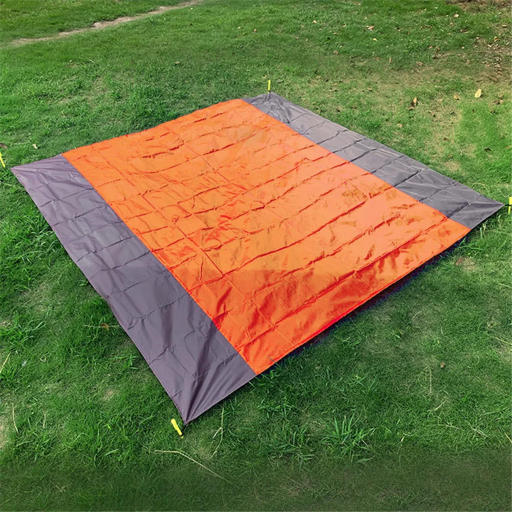 

For Free Sandfree Sand Proof Waterproof Sandproof Large Picnic Outdoor Beach Blanket, Blue, orange, red rose, blackish green, green or as customized