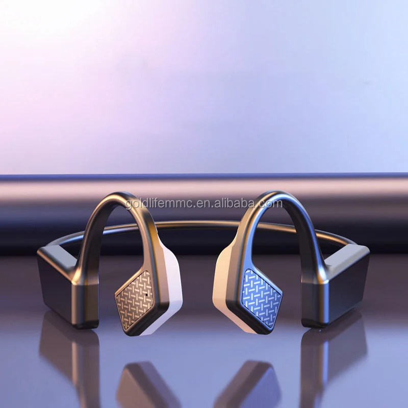 K08 Bone Conduction Earphone Blue Tooth Headset 5.0 Wireless Headphones TWS Sports Earbuds for Smartphones - ANKUX.COM