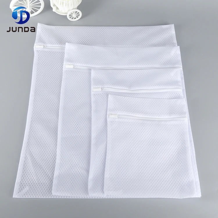 Fine Mesh Laundry Bag for Washing Machine with Shirts T-shirts Underwear Bras and Socks