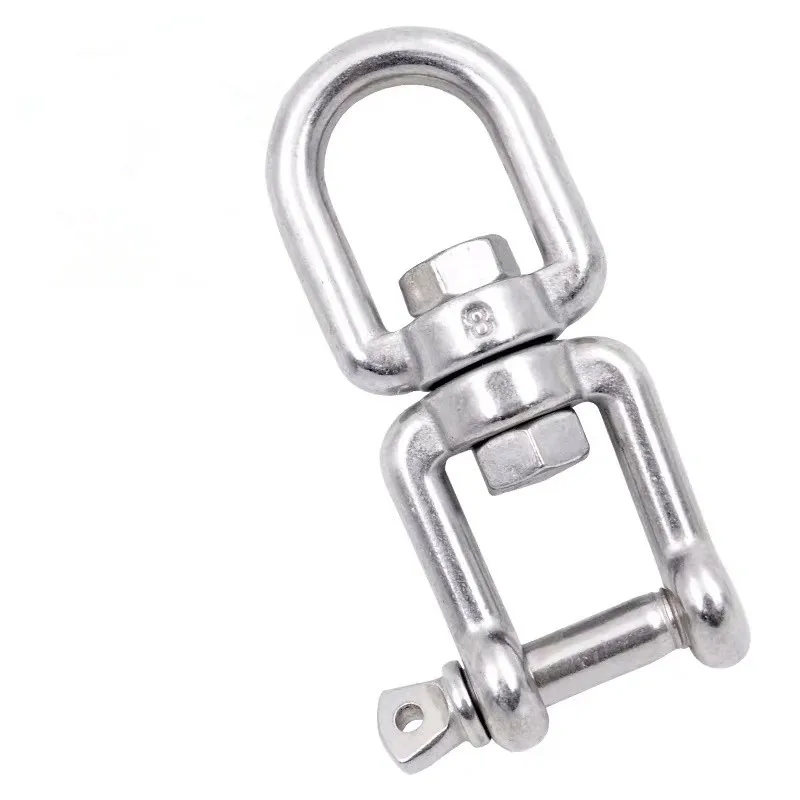 
8-Shaped M6 Stainless Steel Clevis Chain Swivel Jaw-Eye 