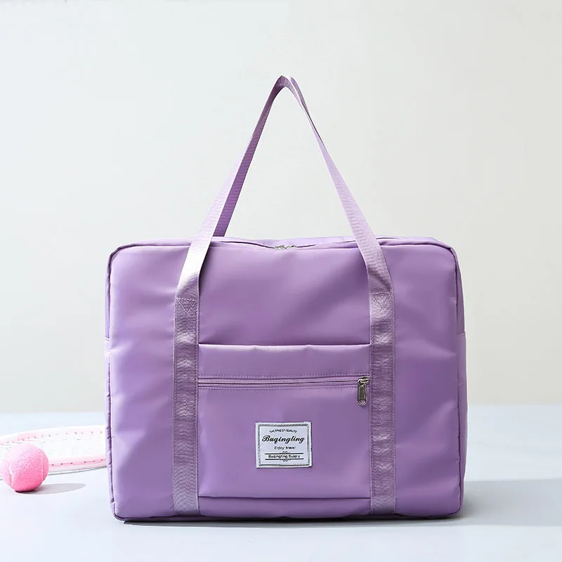 

Wholesale Creative New Nylon Waterproof Unisex Boarding Bag Folding Travel Bag Hand Luggage Storage Bag, As sample or customzied