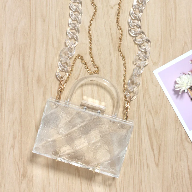 

Wholesale High Quality Clear Acrylic Box Purse Handbags Bags Clutch
