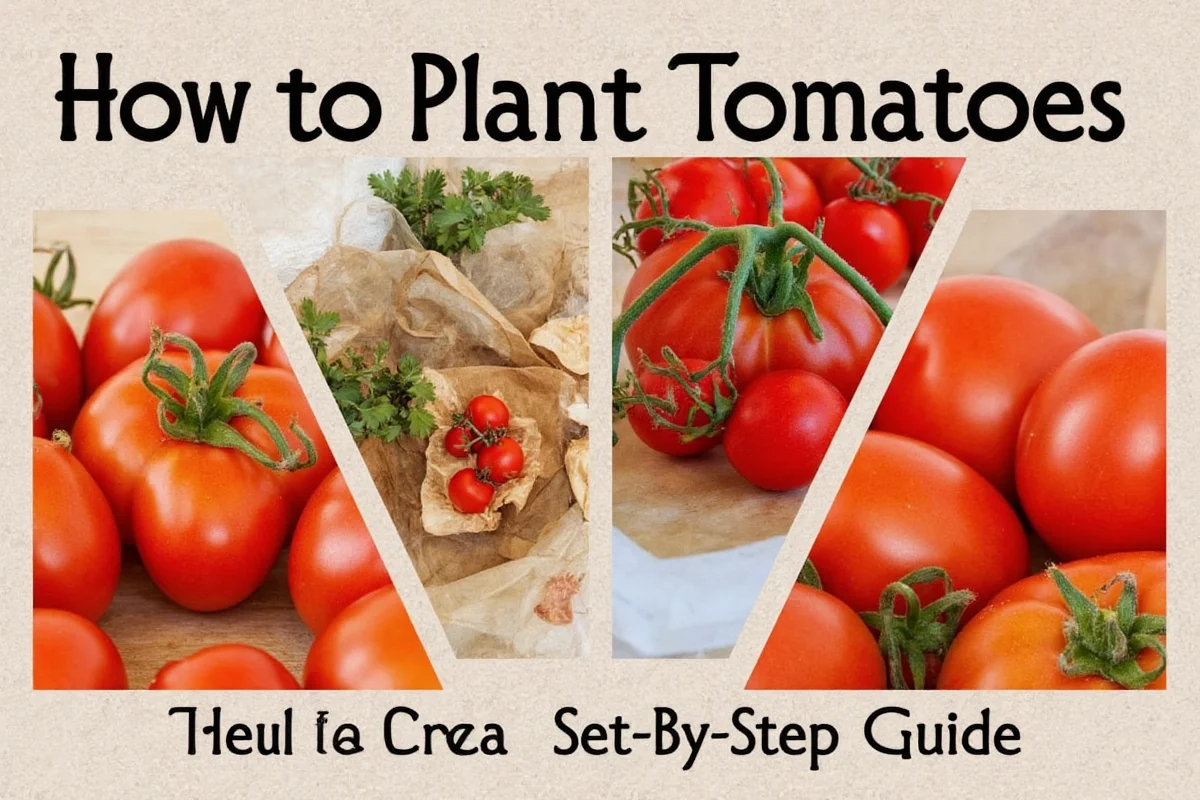 how to plant tomatoes from seeds